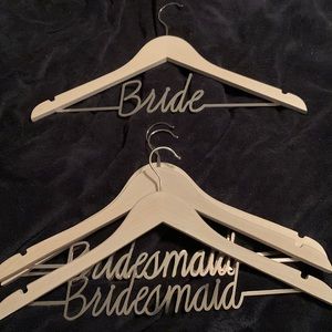 Bridal set of hangers
